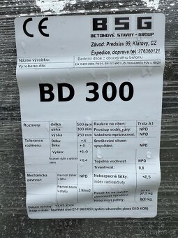 Ztracené bednění d400 x š300 x v250 - 2