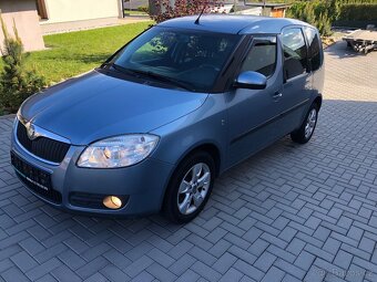 Škoda Roomster 1.6i 77kw,01/2008,1 majitel,120700km,Tažné - 2