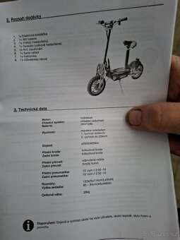 Elektrická koloběžka Vega viron escooter 1000w - 2