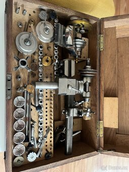 Hodinarsky soustruh Lorch 8mm / po hodinari - 2