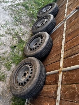 Sada kol 4x100 r15 195/65/15 letní pneu - 2