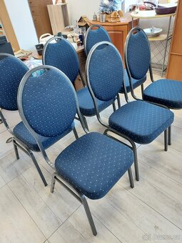 6 žildli kovove z polstrovaním - 2