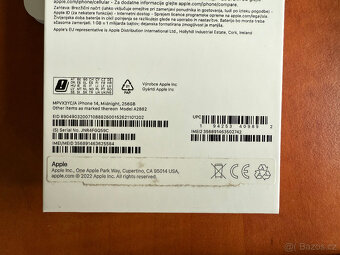 APPLE iPhone 14 256GB rok používaný - 2