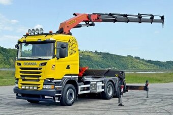 Scania R 620 - 6x4 - Tahač + HR-PALFINGER PK 42002-SHD - 2