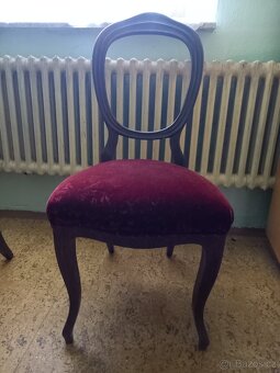 Starožitná židle Biedermeier - 2