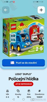 LEGO DUPLO POLICEJNÍ HLÍDKA 10809 - 2