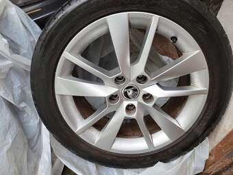 17" Letní Škoda TRIUS Octavia III 5E RS Original Alu 5x112 - 2