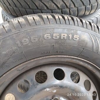 15" plechová kola – 5x112 – ŠKODA (VW, SEAT, AUDI)  Disky:  - 2