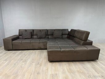 Sedací souprava s taburetem.. - 2