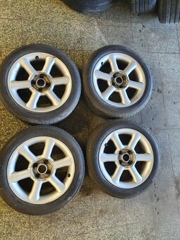 Litá kola r16 s pneu 205/50 r16 - 2