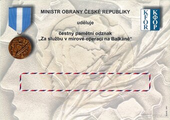 vojenské dekrety a vyznamenání - 2