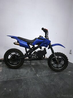 Dětská benzínová 2taktni motorka 49ccm - 2