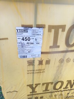Prodám přebytek Ytongu - 2