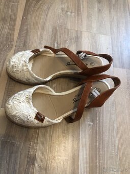 Damske letni boty na platforme Mustang 37 - 2