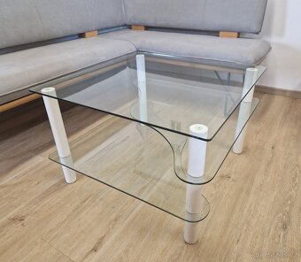 Sleva - Nový konferenční stůl 80x80 cm - 2