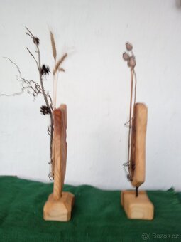 dřevěná váza - 2