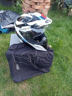 Airoh přilba commander White enduro - 2