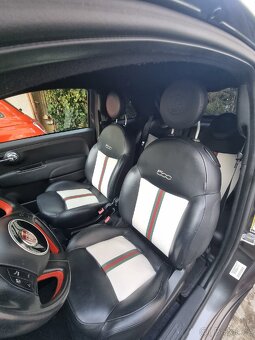 Fiat 500e Abarth Gucci sedačky 0,5Kč/1km - 2