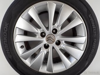 Citroen C4 - Originání 16" alu kola - Letní pneu - 2