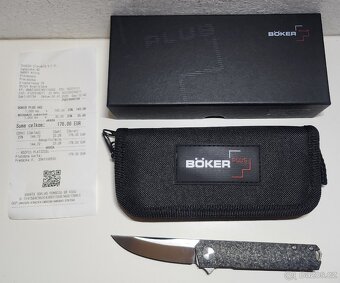 Boker Plus Kwaiken Compact Flipper Marble Carbon - 2