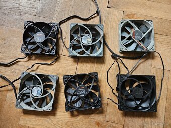 PC ventilátory 6 ks BeQuiet, Noctua, Arctic - 120 mm / 12 cm - 2