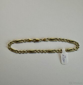 Zlatý náramek 14K (585/1000) - 2