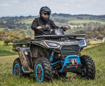 Nová čtyřkolka Segway AT6L Limited Blue s Bílou SPZ - 2