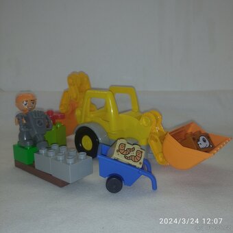 Lego duplo 10811 bagr se dvěma lžícemi - 2
