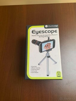 Zoom lens a tripod pro iPhone 4 - zvětšení 8x - 2