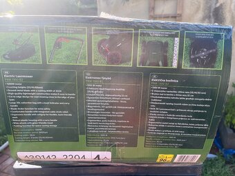 Nová elektrická sekačka parkside - 2