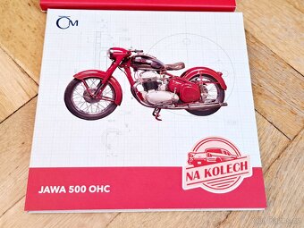 Stříbrná mince Na kolech JAWA 500 OHC - 2