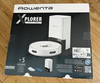 Robotický vysavač ROWENTA RR8597WH nový nerozbalený. - 2