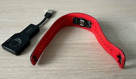 Prodám MIO Fuse activity tracker, dlouhý pásek, červená - 2