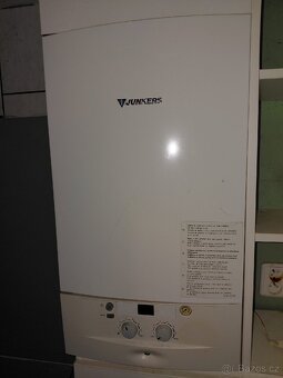 Plynový kotel junkers 12 ZS 2DHA +Bojler 60l - 2