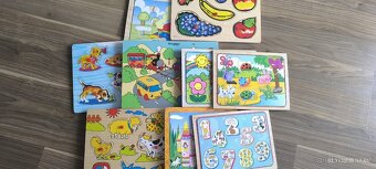 Dřevěné puzzle - 2