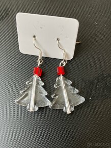 Vanocni stromecek nausnice - 2