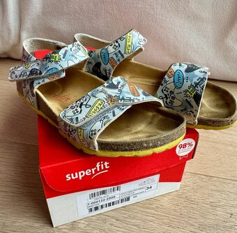 SUPERFIT dívčí sandály vel.34 - 2