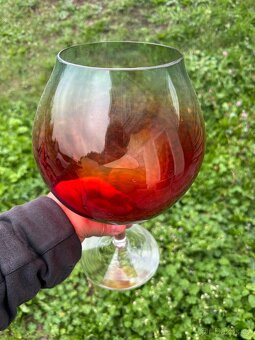 Obří číše - Jan GABRHEL sklárna Chlum u Třeboně - 2