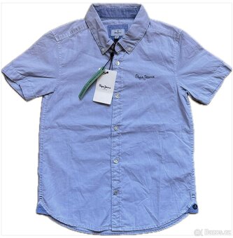 Krásná klučičí nová košilka Pepe Jeans vel.140 - 2