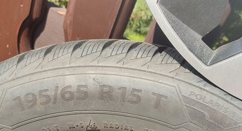 Zimní sada kol 195/65 R15 T na VW Golf 5 - 2