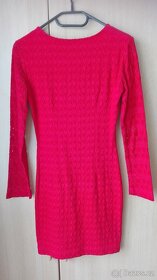 Červené minišaty S - 2