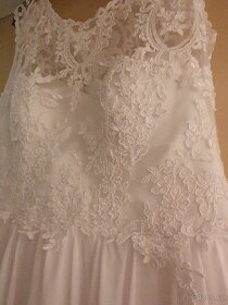 Krátké svatební šaty, popůlnoční šaty 42 - 2