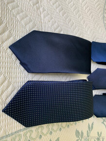 Tmavě Modré kravaty, různé odstíny - 2