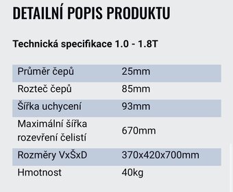 Nabízím kleště pro mini bagr 1.0-2.6 tuny - 2