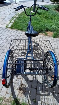 Elektrotříkolka LIBERTY COMFY 24" 7-spd. disk modrá - 2