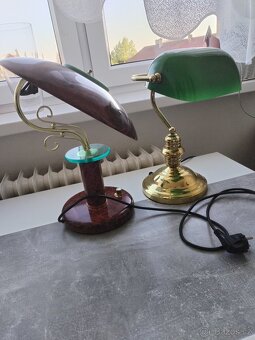 Retro bankéřské lampy - 2