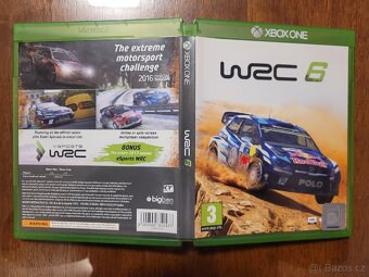 XBOX ONE závodní hra WRC 6. - 2