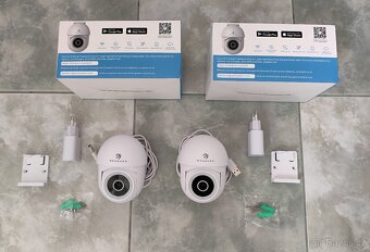 VNITŘNÍ/VENKOVNÍ WI-FI KAMERY MENBORN G12 S ROZLIŠENÍM 2K - 2
