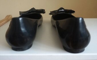 Baleríny černé zn.MELISSA Doll II Black, vel.41/42 - 2
