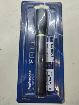 Prodám novou baterku, LED svítilnu X3 plus - 2